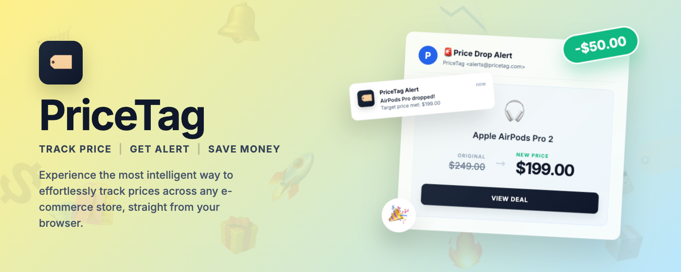 PriceTag Interface Preview