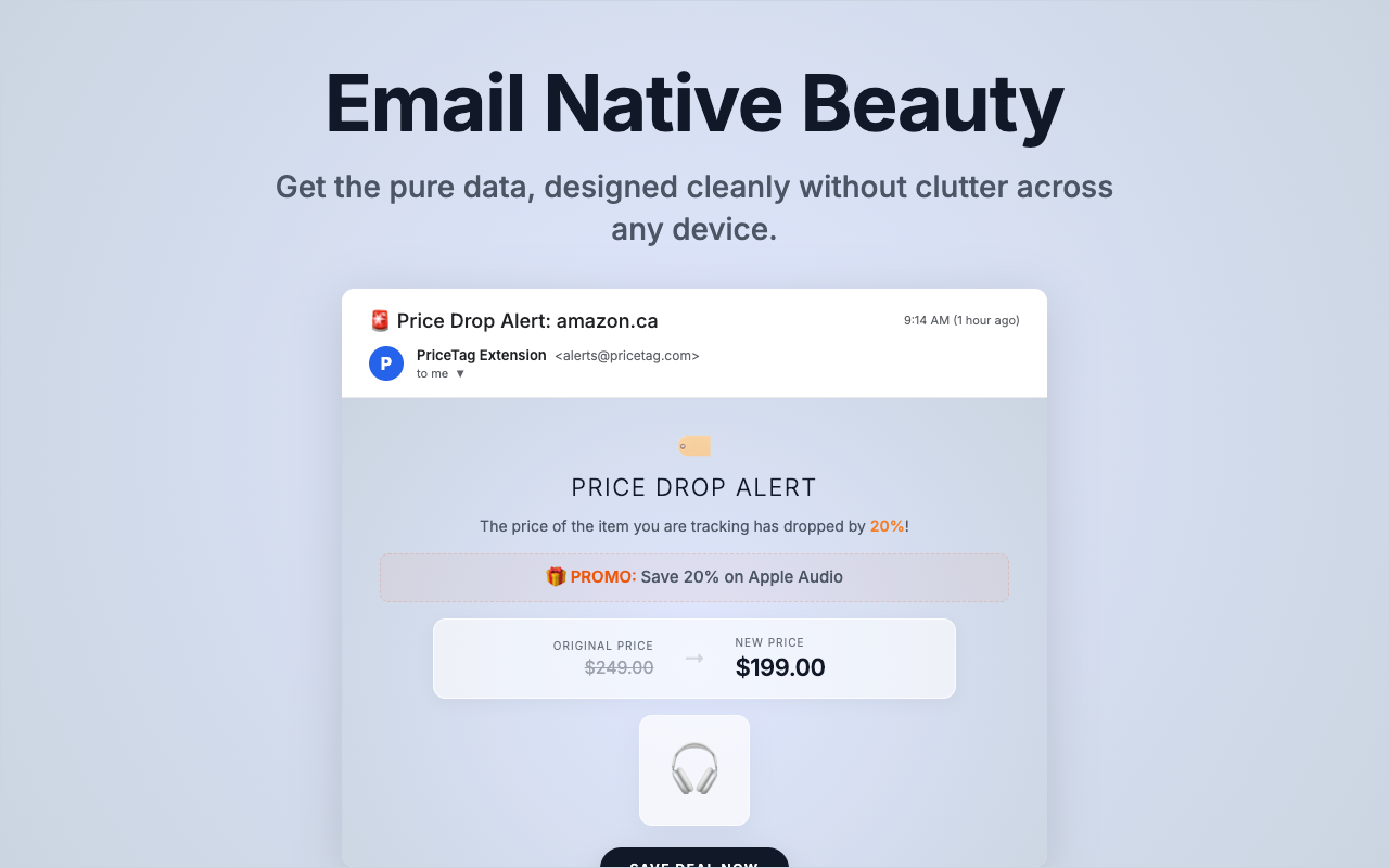 Email Notification Content
